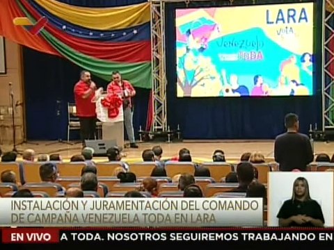 Juramentan el Comando de Campaña “Venezuela Toda” del estado Lara para la defensa del Esequibo