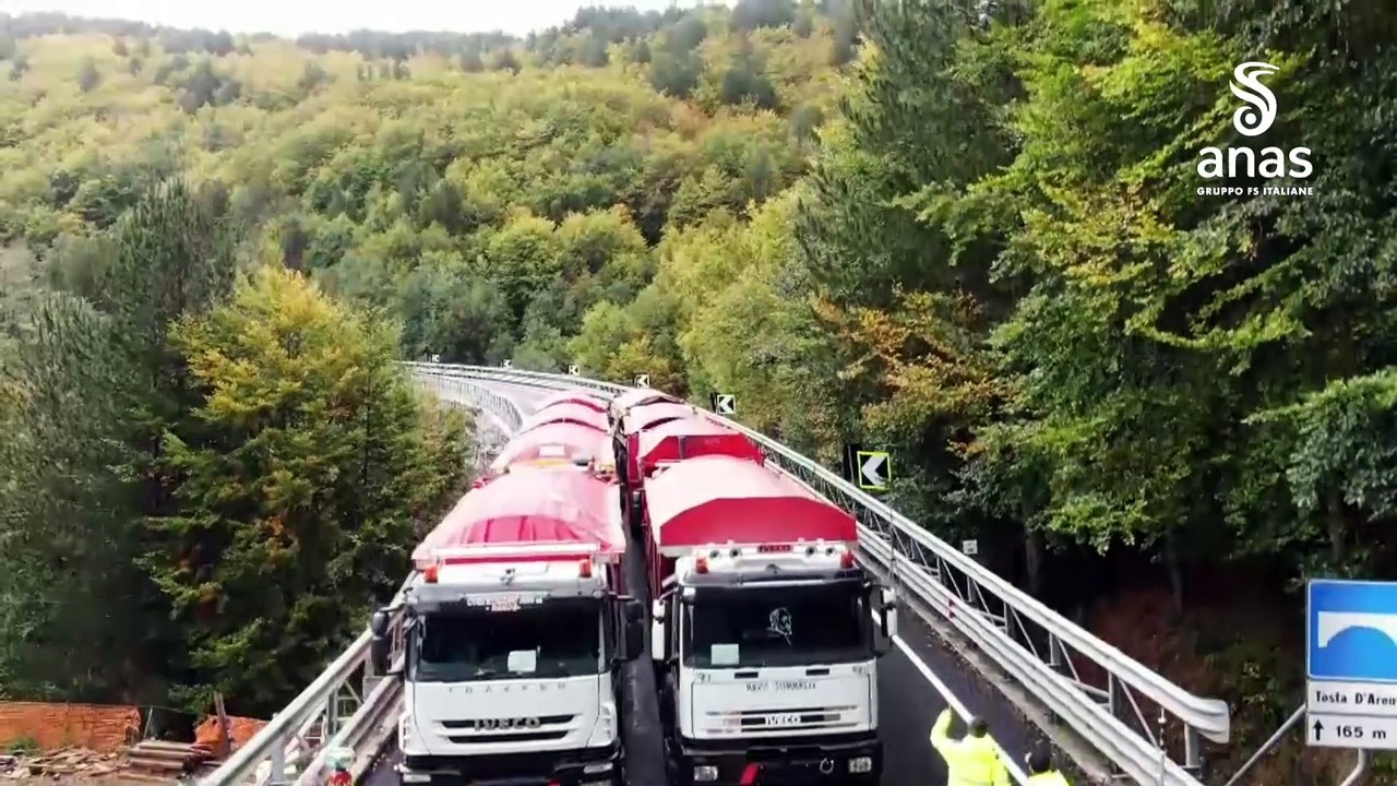 Cosenza, ultimati i lavori di manutenzione dell'Anas sul viadotto "Testa D'Arente" a San Pietro in Guarano