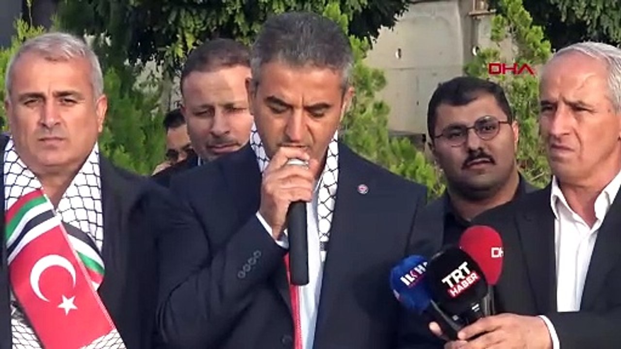 SİVİL TOPLUM KURULUŞLARI FİLİSTİN İÇİN 'ŞIRNAK-FİLİSTİN İNSANLIK NÖBETİ ÇADIRI' KURDU