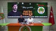 Corendon Alanyaspor, Fatih Tekke ile sözleşme imzaladı