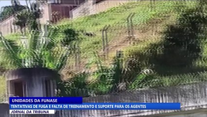 Unidades da Funase: tentativas de fuga e falta de treinamento e suporte para os agentes