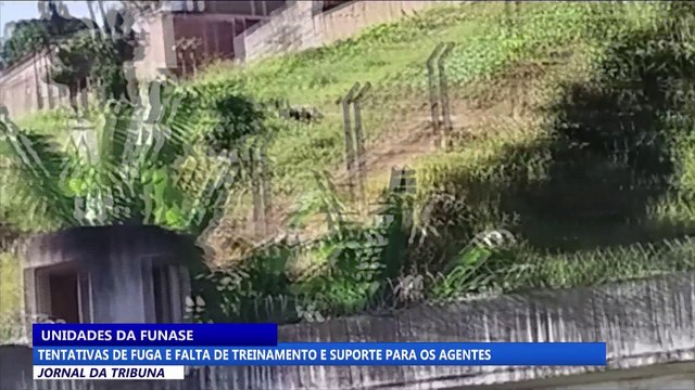 Unidades da Funase: tentativas de fuga e falta de treinamento e suporte para os agentes