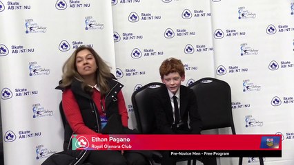Pre-Novice Men Free Program - 2024 Skate AB l NT l NU Sectional Championships