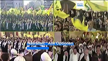Hisbollah-Chef warnt Israel: "Alle Optionen offen"