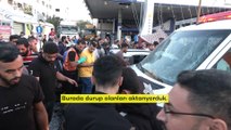 TRT Arabi Muhabiri Şifa Hastanesi'nin önünden son durumu aktardı