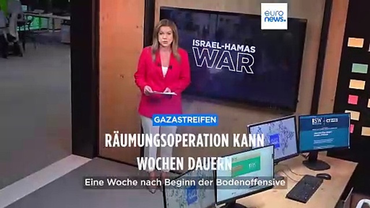 Israels Räumungsaktion an der Küste des Gazastreifens