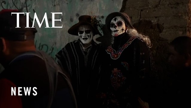 Revelers Take to the Streets in Day of the Dead Celebrations