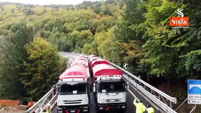 Ecco il viadotto Testa D'Arente nel cosentino dopo i lavori di manutenzione di Anas