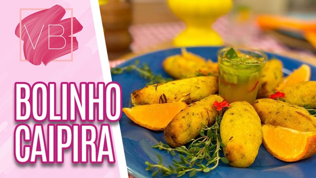Delícias da Airfryer: delicioso bolinho caipira com molho cítrico de pimenta - Você Bonita (03/11/2023)