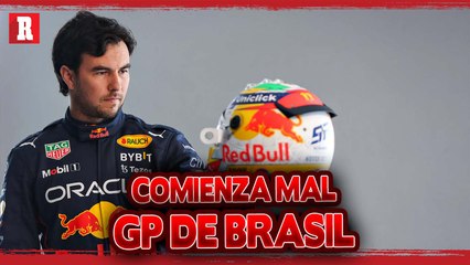 Sergio Pérez termina P18 en la primera práctica de GP de BRASIL