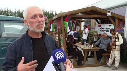 İstanbul'dan Gazze'ye yürüyüş başlattılar