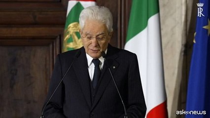 Download Video: Mattarella: attacchi Hamas alimentano conflitto irrisolto