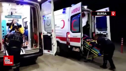 Bursa’da feci kaza: İki otomobil çarpıştı