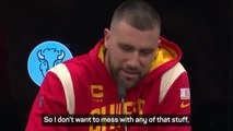Kelce says Taylor Swift's presence messes with his betting odds