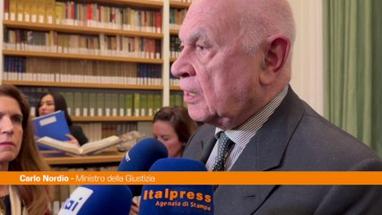 Nordio "Rendere giustizia italiana più simile a quella anglosassone"