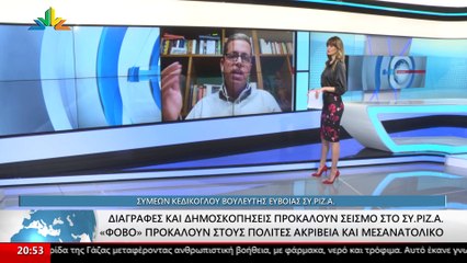 Ο βουλευτής ΣΥΡΙΖΑ-ΠΣ Εύβοιας Συμεών Κεδίκογλου στο Star