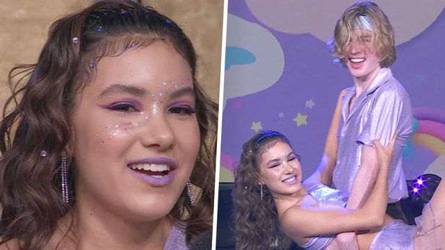 Ana Emilia intentó justificar el merengue que bailó con Luis Arturo y los jueces reaccionaron