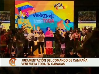 Juramentado el Comando de Campaña Venezuela Toda en Caracas