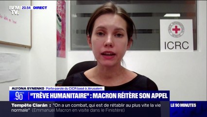 Guerre Israël-Hamas: Alyona Synenko (porte-parole du comité international de la Croix-Rouge) pointe "le manque d'espaces humanitaires neutres" pour "acheminer suffisamment d'aide humanitaire à Gaza"