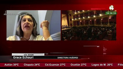 Grace Echauri nos invita a la presentación de Orquesta Filarmónica de Jalisco este próximo domingo