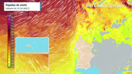 Depressão Domingos traz novo temporal de vento, chuva e mar a Portugal, eis as regiões mais atingidas