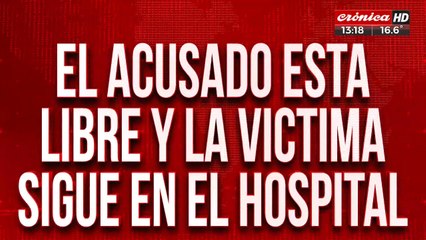 Lo balearon por la espalda y no volverá a caminar
