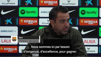 12e j. - Xavi : “Nous sommes tous d’accord avec Gündoğan”