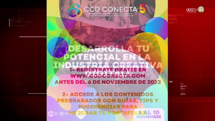 Para impulsar el desarrollo audiovisual, llega quinta edición de Ciudad Creativa Digital ‘Conecta’