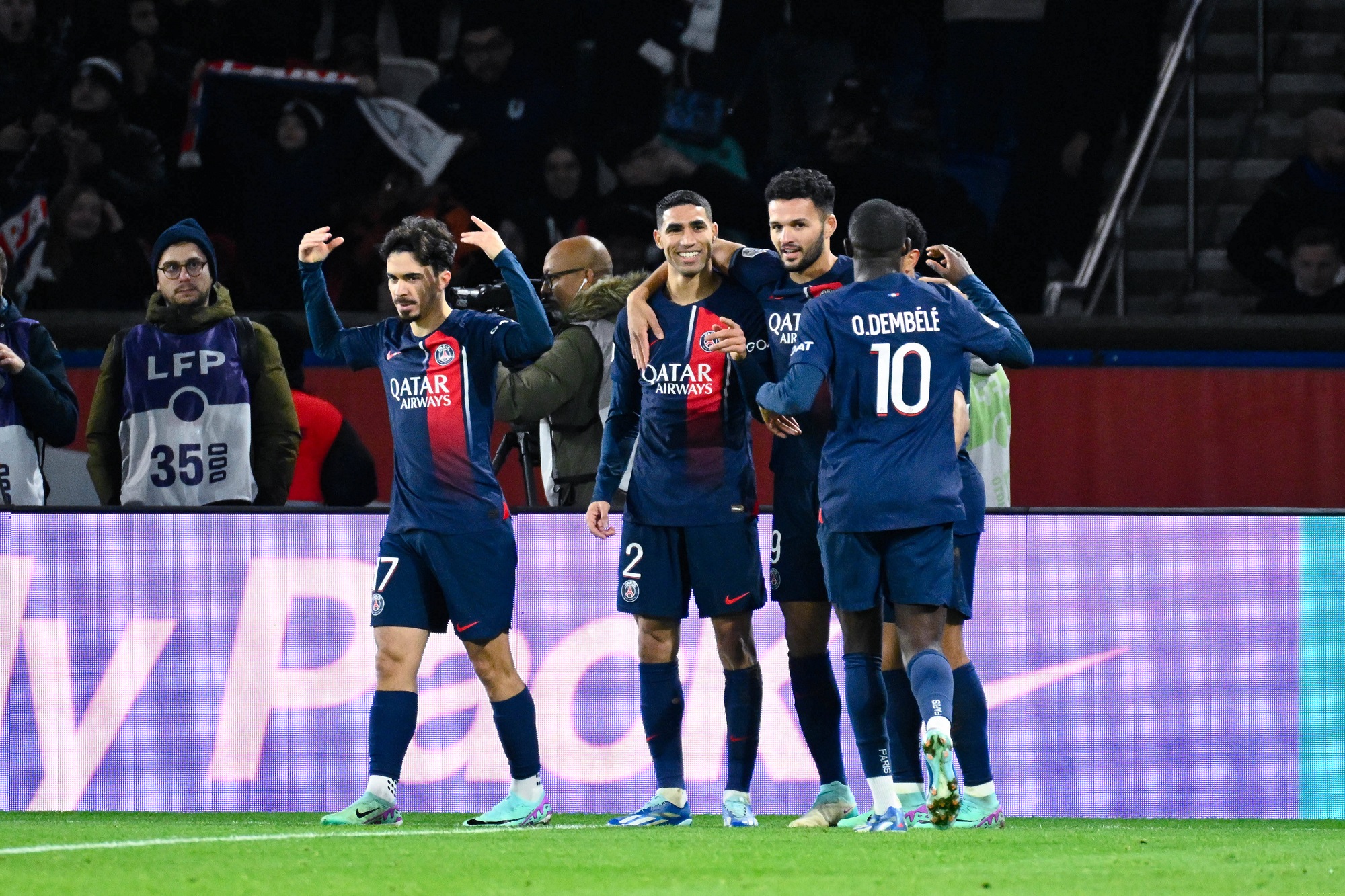 PSG v Montpellier | Ligue 1 23/24 | Match Highlights