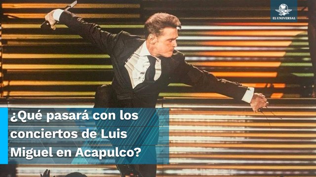 Esto es lo que se sabe de los conciertos de Luis Miguel programados en Acapulco