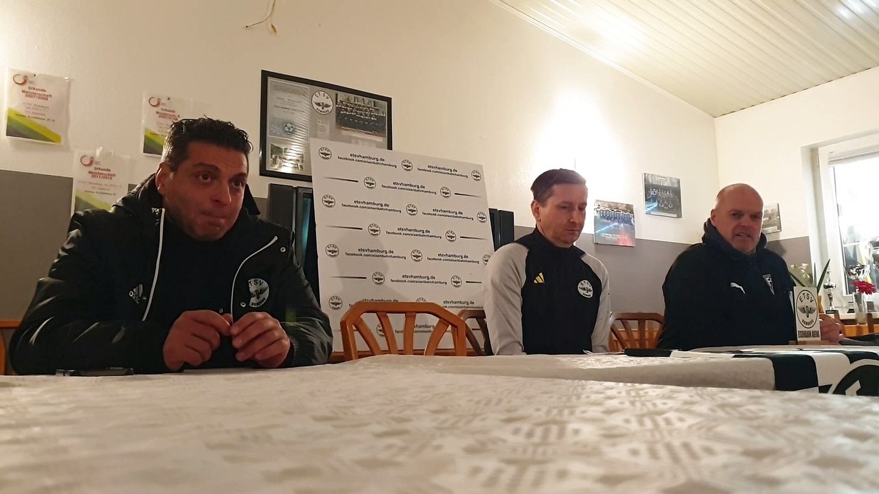 Der ETSV Hamburg siegt bei Algan-Debüt: Die PK im Video!