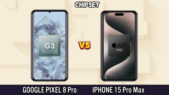 Google Pixel 8 Pro vs Iphone 15 Pro Max