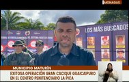 Más de 171 armas son incautadas durante la Operación Gran Cacique Guaicaipuro en La Pica, Monagas