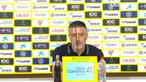 Rueda de prensa García Pimienta tras el Las Palmas vs Atlético