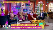 Rubén Albarrán RESPONDE a Ofelia Medina: Asegura SÍ cumple sus responsabilidades como padre
