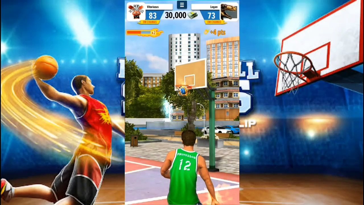 [L] Basketball STARS Jogando com uma bola RUIM! e perdemos porque travou muito