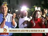 Asamblea Nacional da inicio a las Navidades Felices 2023 con el encendido de las luces