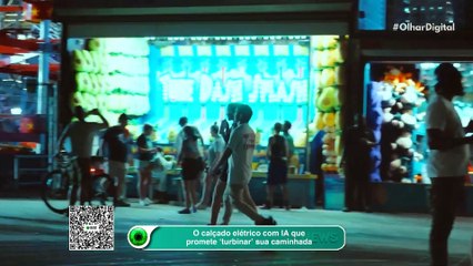 O calçado elétrico com IA que promete ‘turbinar’ sua caminhada