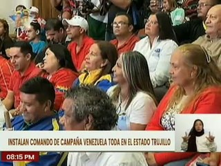 Instalan Comando de Campaña Venezuela Toda en el estado Trujillo