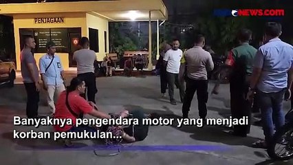 Diduga Alami Gangguan Jiwa, Pria Pukul Sejumlah Pengendara Motor