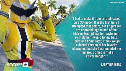 Larry Birkhead Shows Off Dannielynn’s Epic Halloween Costume He Made From 3D Mod