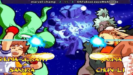 Marvel Super Heroes Vs. Street Fighter - marvel-champ vs OhTuksoLeaveMeAlonee