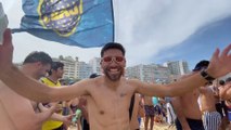 Una masiva afición de Boca Juniors se declara 