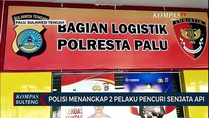 Polisi Menangkap 2 Pelaku Pencuri Senjata Api