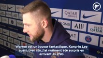 Milan Škriniar encense Warren Zaïre-Emery et Kang-In Lee