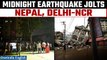 6.4 Earthquake Strikes Nepal, Sends Tremors Across North India | Oneindia News