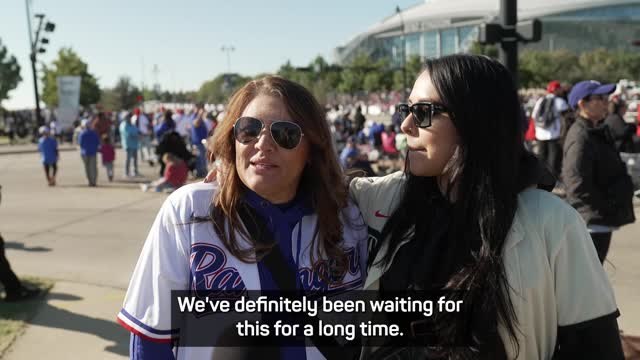 Texas Rangers fans bask in glory of World Series win