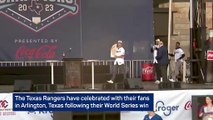 Texas Rangers fans bask in glory of World Series win
