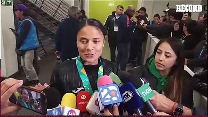 Palabras de Rebeca Bernal tras marcar el gol que terminó por darle el oro a la Selección