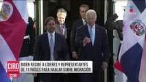 Presidente Biden encabezó cumbre con representantes de 11 países de LATAM